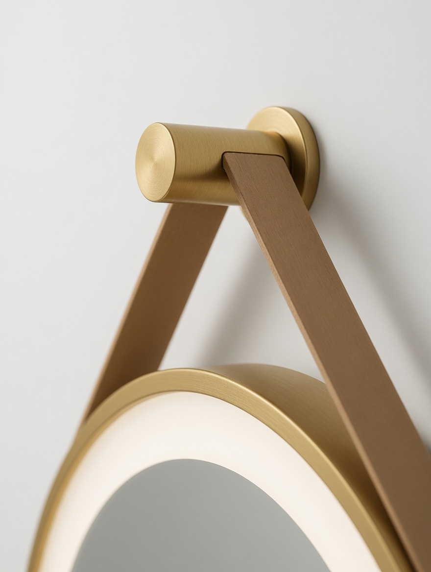 Miroir « Éclat doré »
