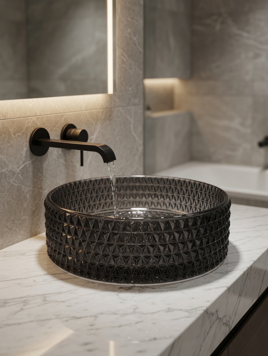 Vasque "Diamant noir"