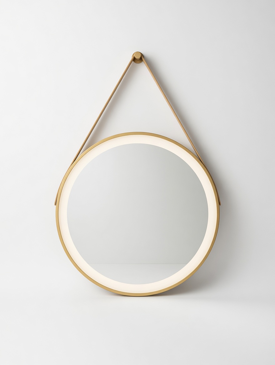 Miroir « Éclat doré »