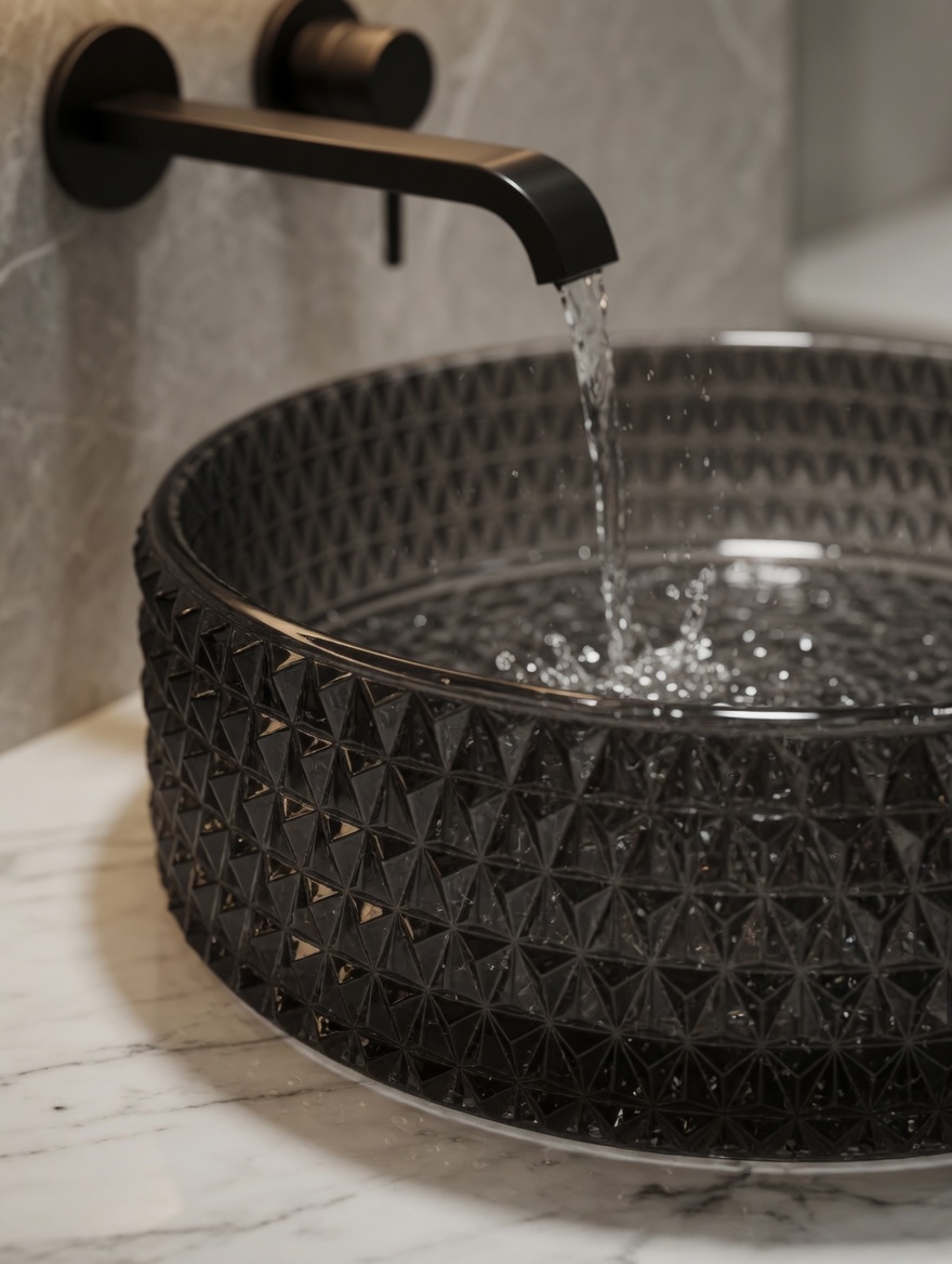 Vasque "Diamant noir"